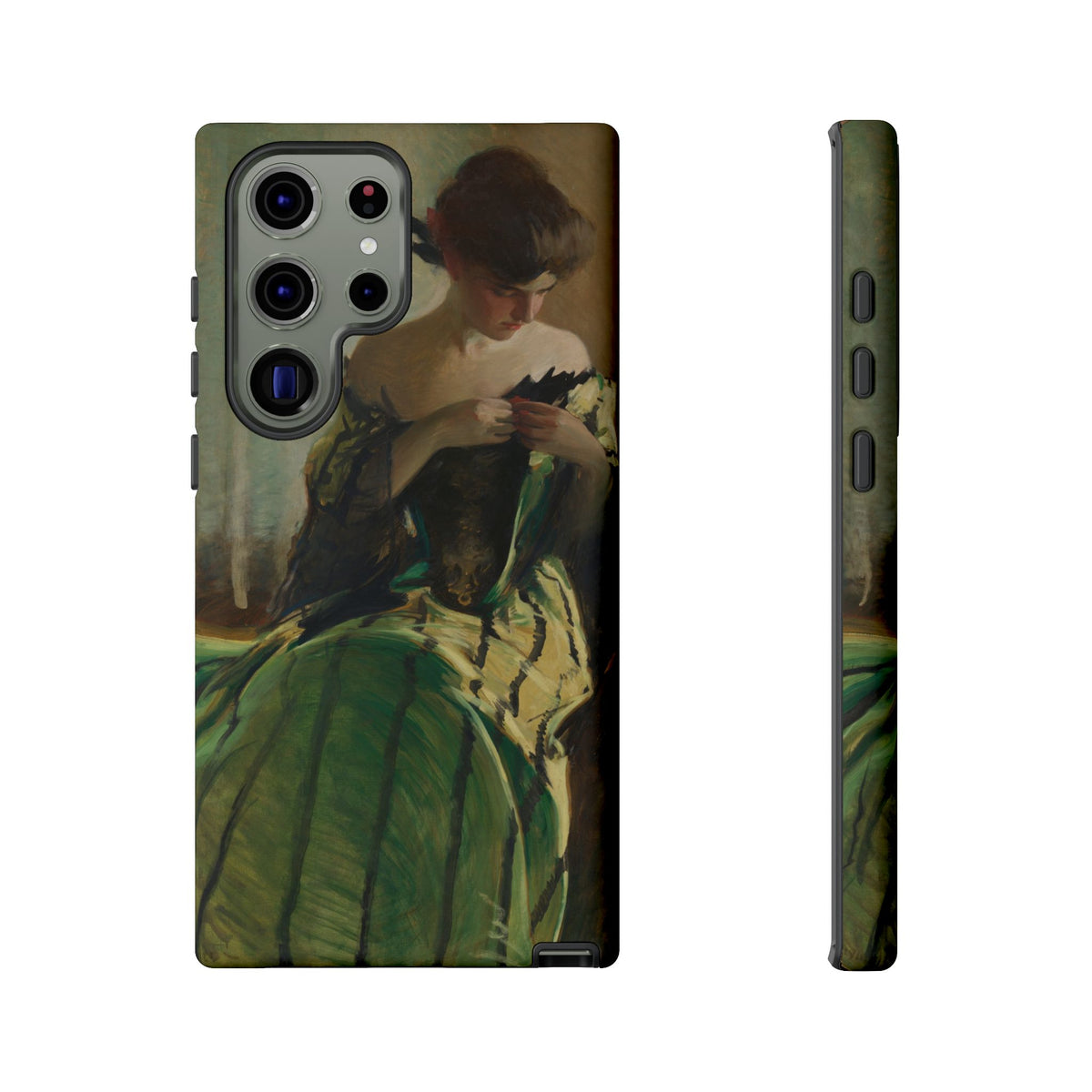 Study in Green and Black by John White Alexander, ca. 1906 — Phone Case