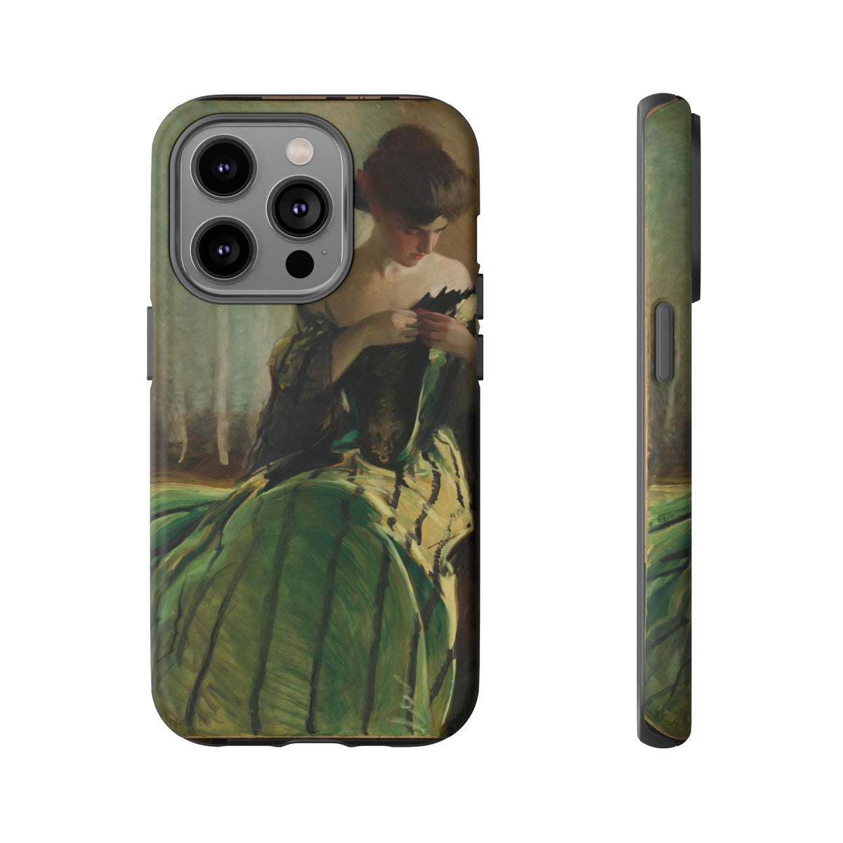Study in Green and Black by John White Alexander, ca. 1906 — Phone Case