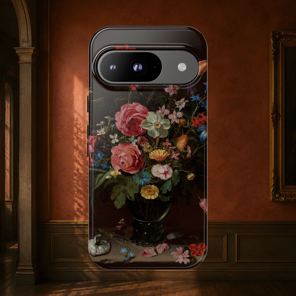 A Bouquet of Flowers by Clara Peeters, ca. 1612 — Phone Case