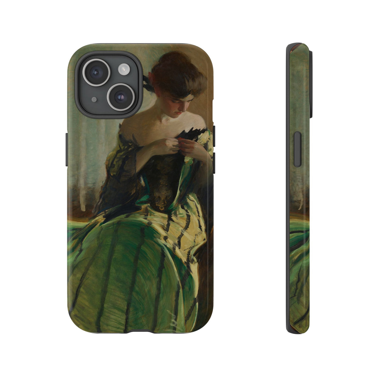 Study in Green and Black by John White Alexander, ca. 1906 — Phone Case